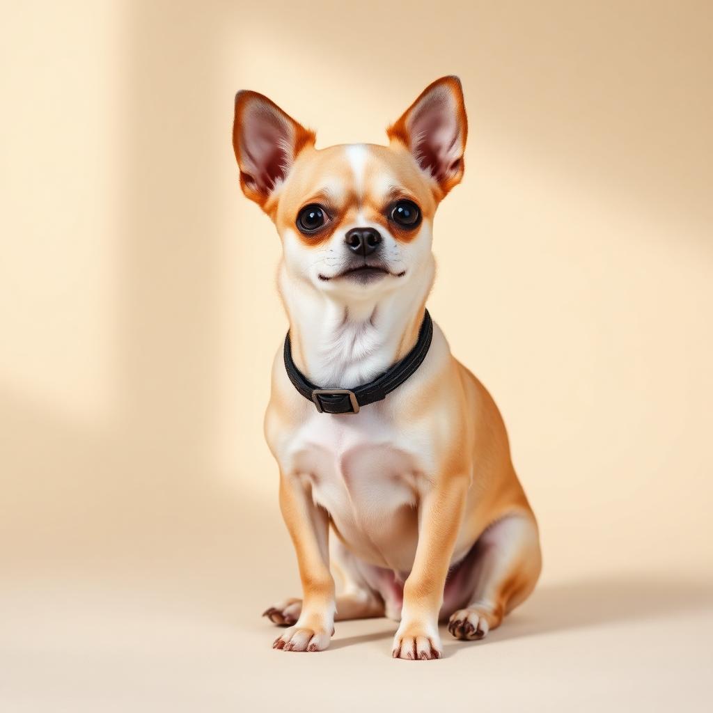 Mini chien : chihuahua toiletté, exemple de très petit gabarit